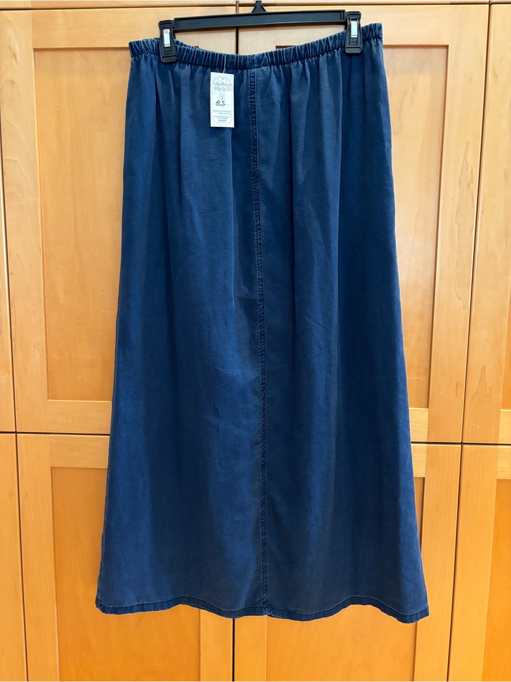 NWT Cynthia Max Relax A-Line Tencel Maxi Skirt - Super Soft size M